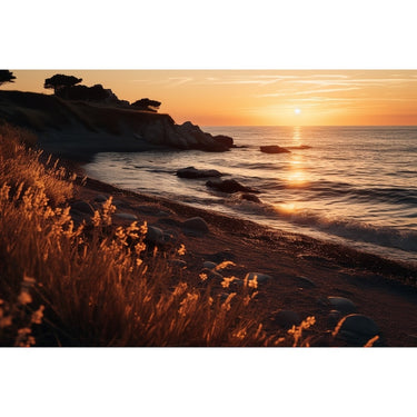 Tableau Mer Coucher Soleil